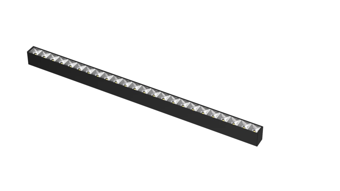 Serie 18 Blackline mit Rasteroptik und Reflektoren